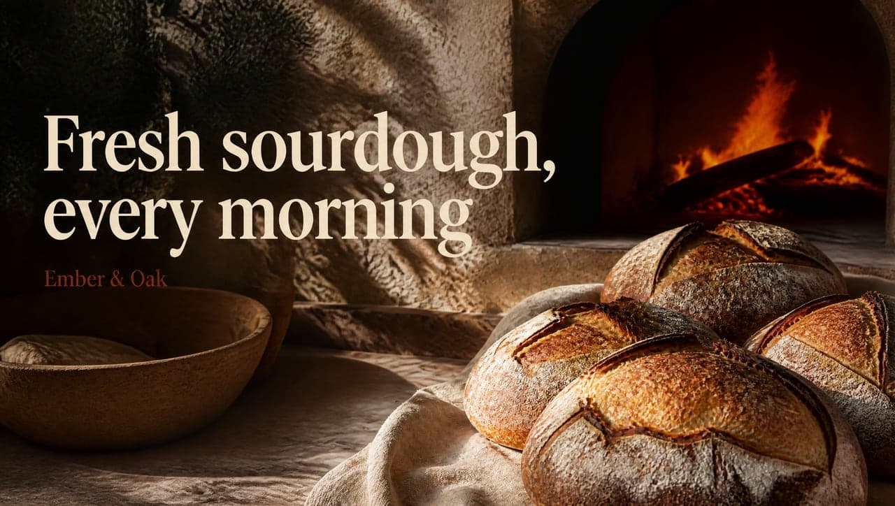 Social media post Hulby made for a bakery: 169
