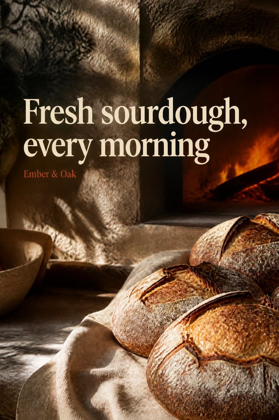 Social media post Hulby made for a bakery: 23