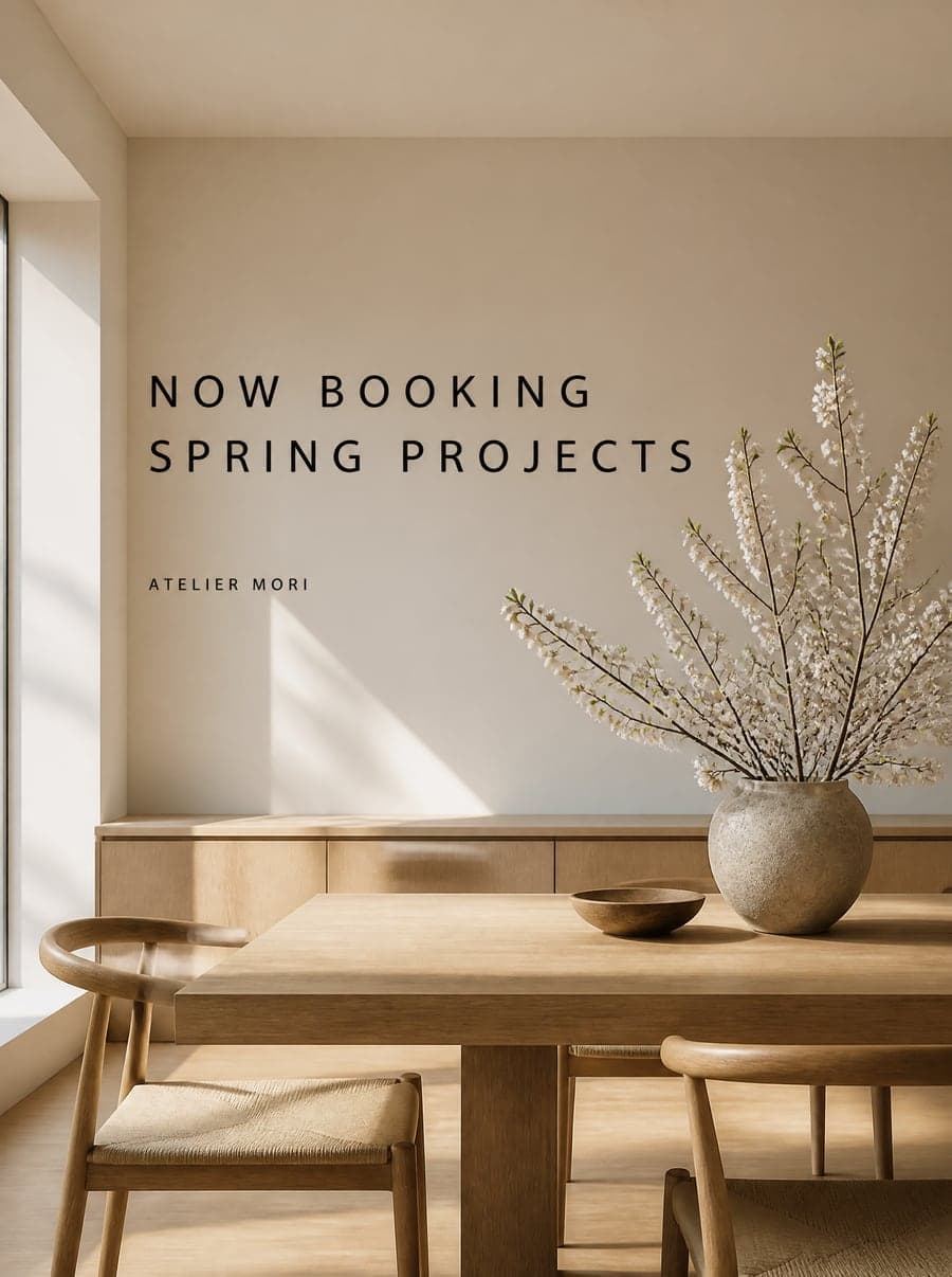 Social media post made with Hulby: mori booking