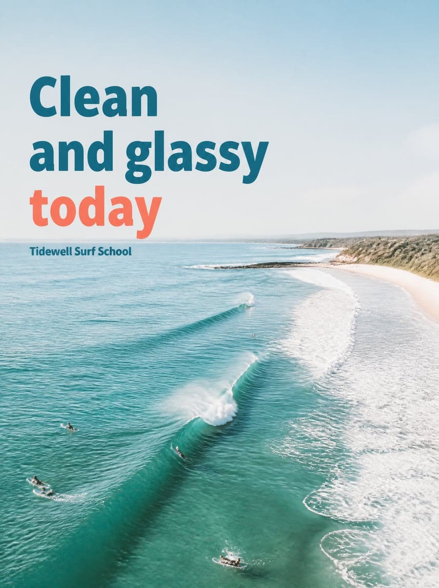 Social media post made with Hulby: tide m7