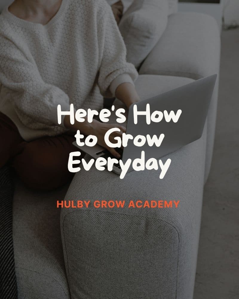 Social media post made with Hulby: grow